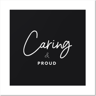 Caring & Proud | Enneagram type 2 Posters and Art